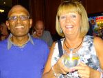 Click to view big image Jag Patel and Sandra Harrison